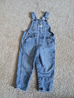 OshKosh B'gosh Light Blue Denim Overalls